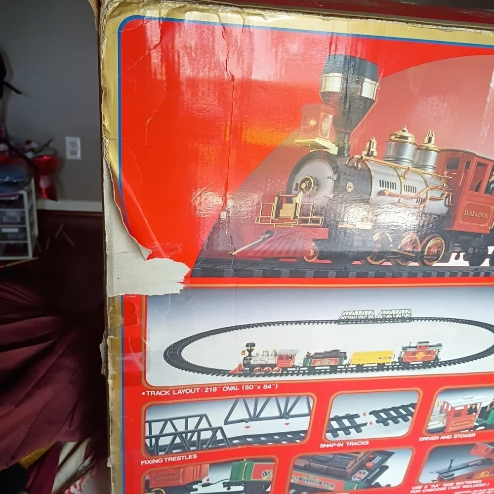 The Classic Kids Train Set - Red, Yellow, Green